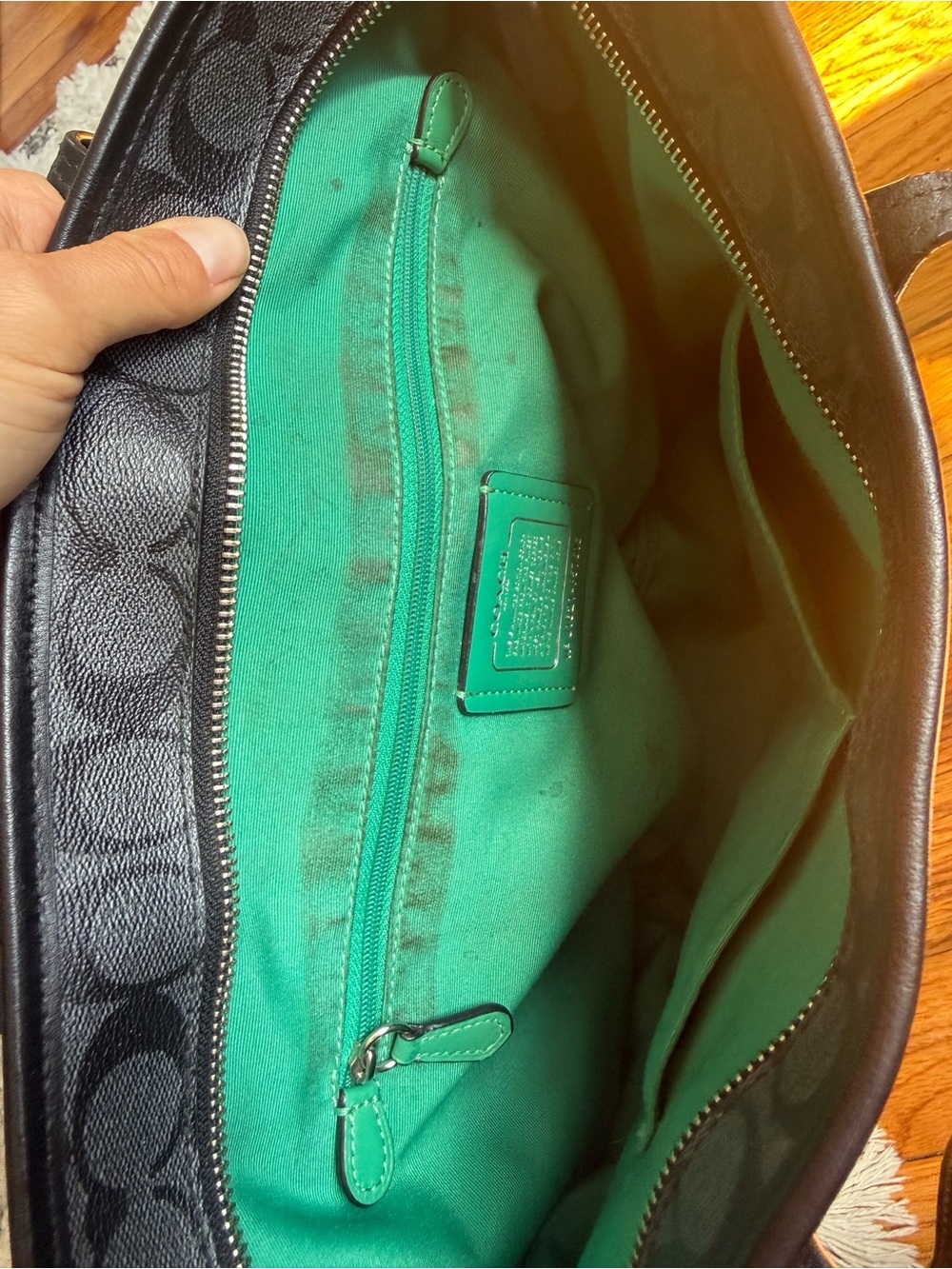 Coach NYC Skyline Zip Tote - Picture 7 of 8